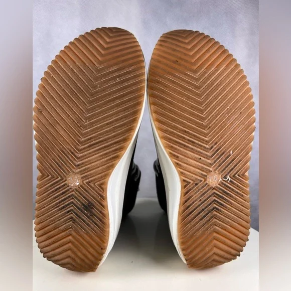 Madden Girl Winnona Platform Black and White Sneakers Size 7.5 - Picture 6 of 7